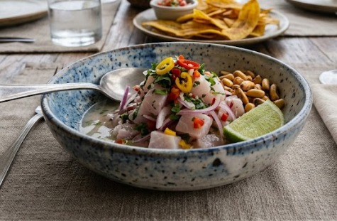 Ceviche Simples de Tilápia